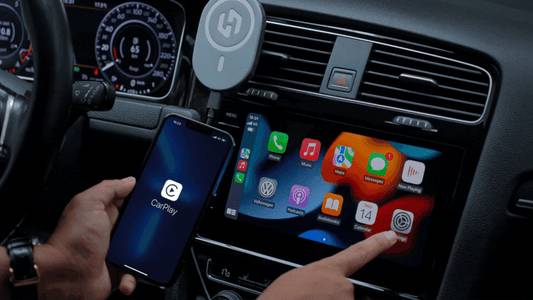 Adaptor Wireless Carplay si Android Auto fara fir