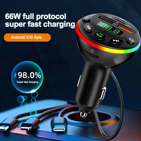 Modulator Auto Bluetooth FM